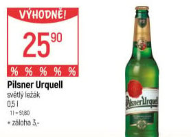Pivo Pilsner Urquell