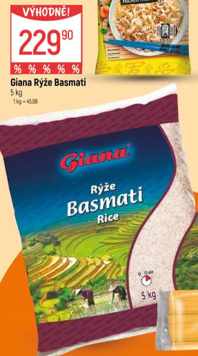 Rýže basmati Giana