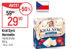 Sýr Hermelín Král sýrů