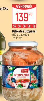 Utopenci delikates Viva