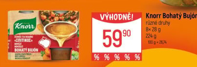 Bohatý bujón Knorr