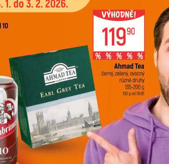Čaj zelený Ahmad Tea