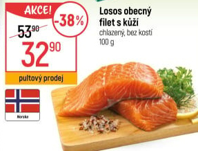 Losos obecný filety