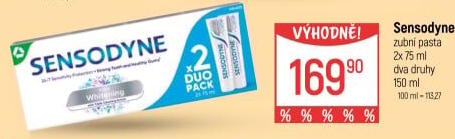 Pasta na zuby Extra Whitening Sensodyne