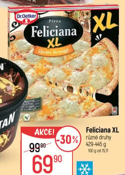 Pizza mražená FelicianaDr. Oetker