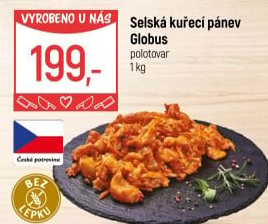 Selská kuřecí pánev Globus
