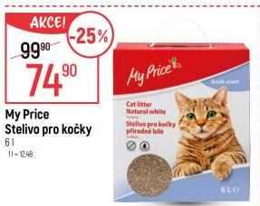 Stelivo pro kočky My Price