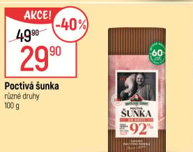 Šunka poctivá Kostelecké uzeniny