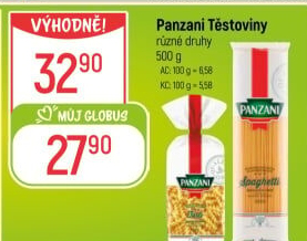 Těstoviny Panzani