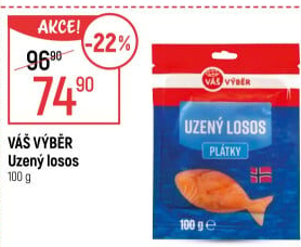 Uzený losos Váš Výběr