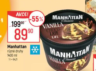 Zmrzlina v kelímku Manhattan Nestlé