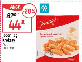 Krokety mražené Jeden Tag