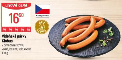 Párky vídeňské Globus