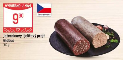 Prejt jitrnicový Globus