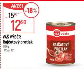 Rajčatový protlak Váš Výběr