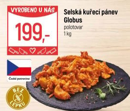 Selská kuřecí pánev Globus