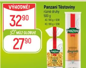 Těstoviny Panzani