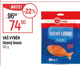 Uzený losos Váš Výběr