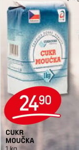 Cukr moučka Cukrovar Vrbátky