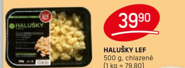 Halušky Lef