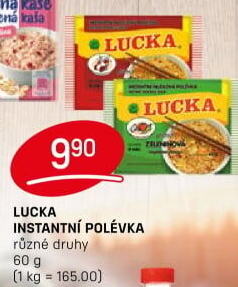 Instantní polévka Lucka