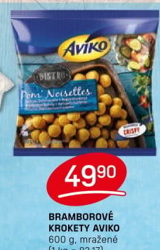 Krokety Noisettes mražené Aviko