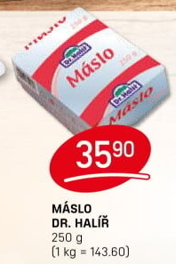 Máslo Dr.Halíř
