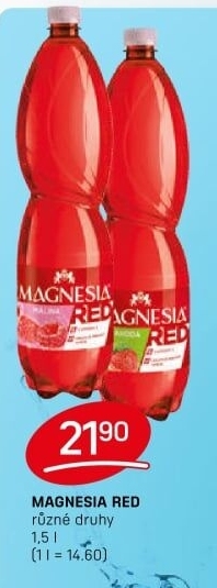 Minerální voda Magnesia Red