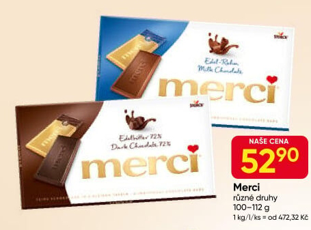 Čokoláda Merci