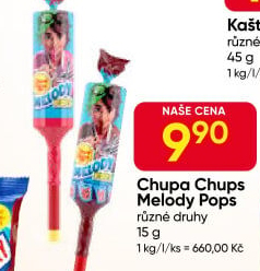 Lízátko Melody Pops Chupa Chups