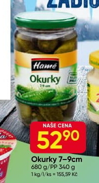 Okurky Hamé