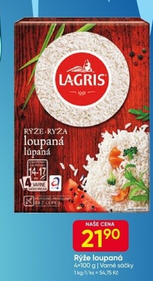 Rýže loupaná Lagris