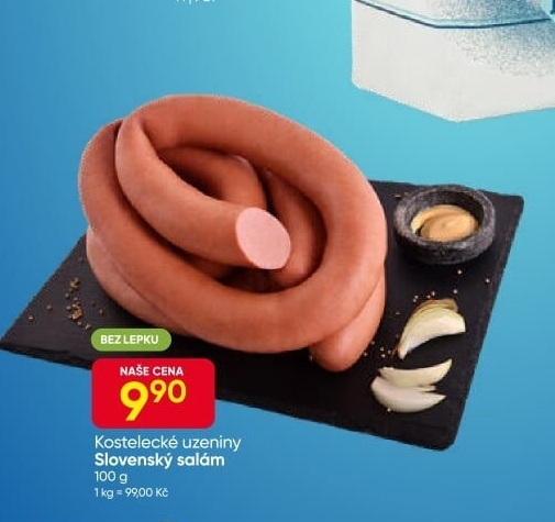 Salám slovenský točený Kostelecké uzeniny