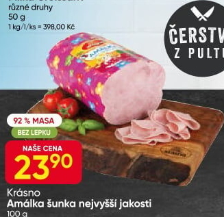 Šunka Amálka nejvyšší jakosti Krásno