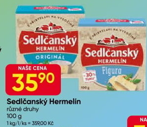 Sýr Hermelín Sedlčanský