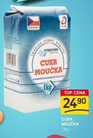 Cukr moučka Cukrovar Vrbátky