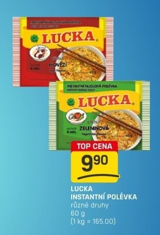 Instantní polévka Lucka