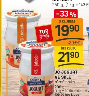 Jogurt ochucený jihočeský tradičníMadeta