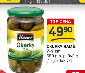 Okurky Hamé