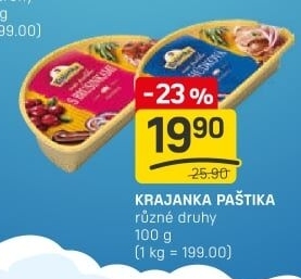 Paštiky Krajanka