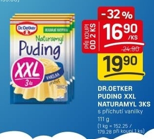 Pudink Naturamyl Dr. Oetker