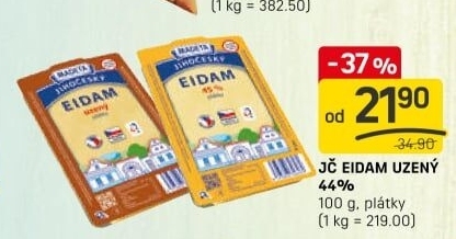 Sýr Eidam uzený Jihočeský Madeta