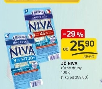 Sýr Niva Jihočeská Madeta