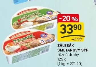 Sýr termizovaný Zálesák