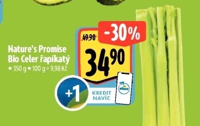 Celer řapíkatý bio Nature'