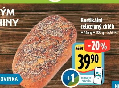 Chléb rustikální