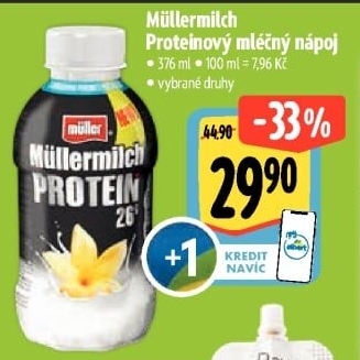 Nápoj proteinovýMüllermilch Müller