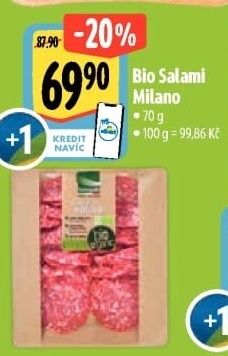 Salám Salami Milano bio Fumagalli