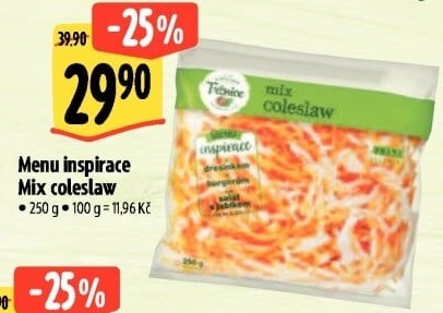 Salát Coleslaw mix Menu inspirace Albert