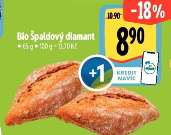 Špaldové pečivo bio